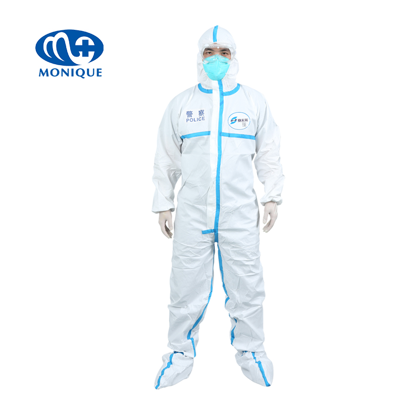 Quais são as categorias de vestido de proteção médica?
